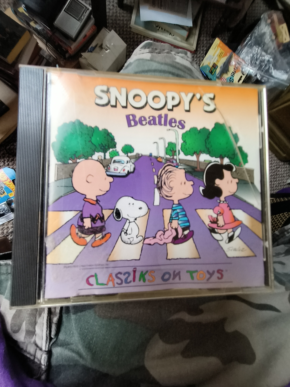 Snoopy Beatles Kids Music CD - Purple Cover